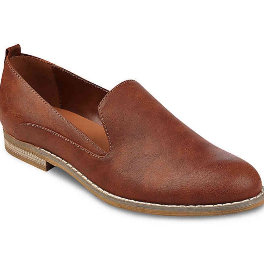 Brown women’s loafers